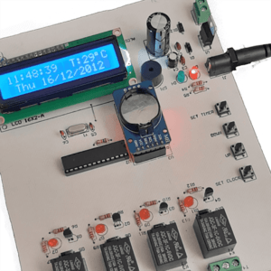 Arduino Relay Timer Control Clock Project