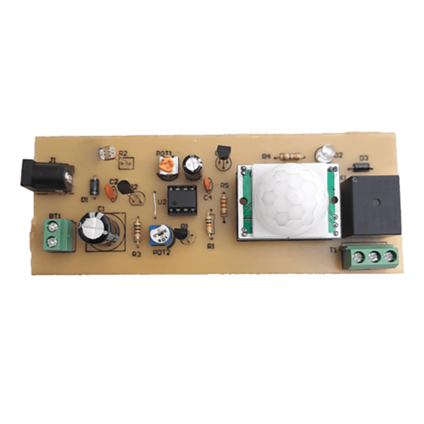 Motion Detection and Darkness Detection Project with IC 555