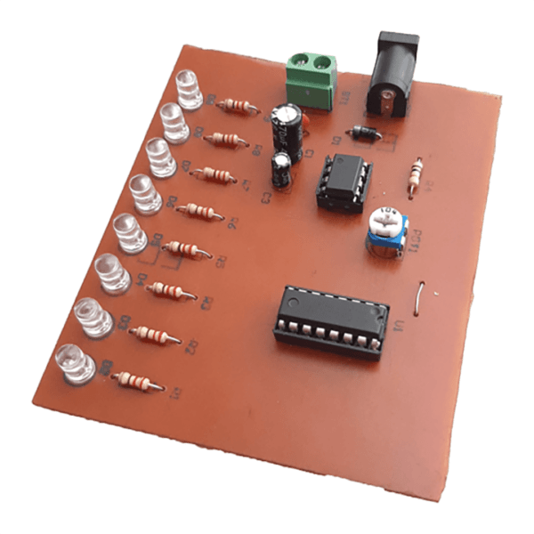 Project Blinking LED with IC 4017