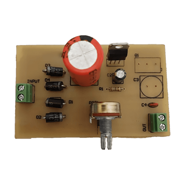 Adjustable 0 to 30 Volt Power Supply Project with LM317