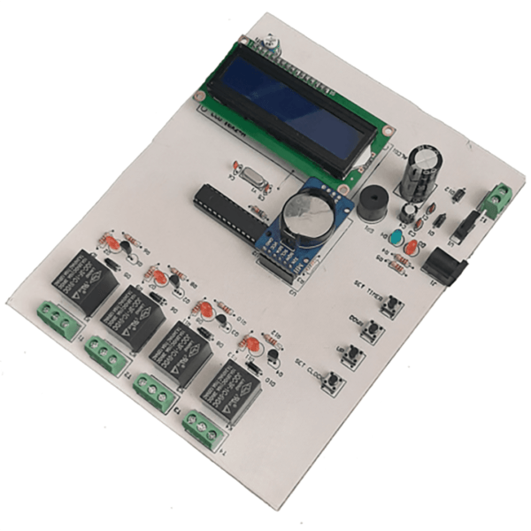 Arduino Relay Timer Control Clock Project