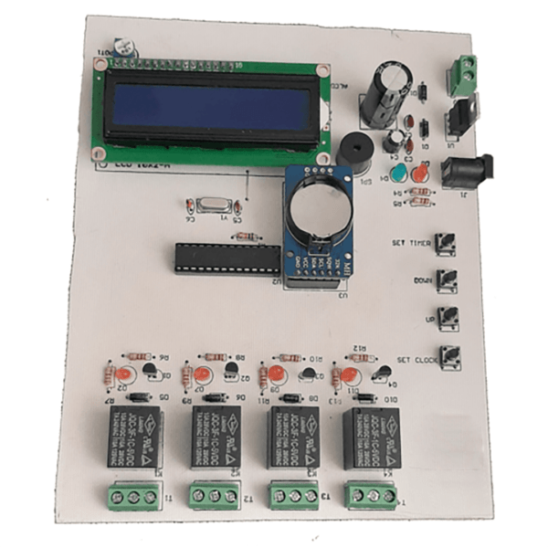 Arduino Relay Timer Control Clock Project