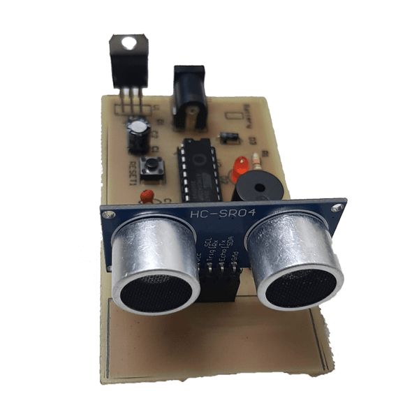 Ultrasonic car rear gear sensor project