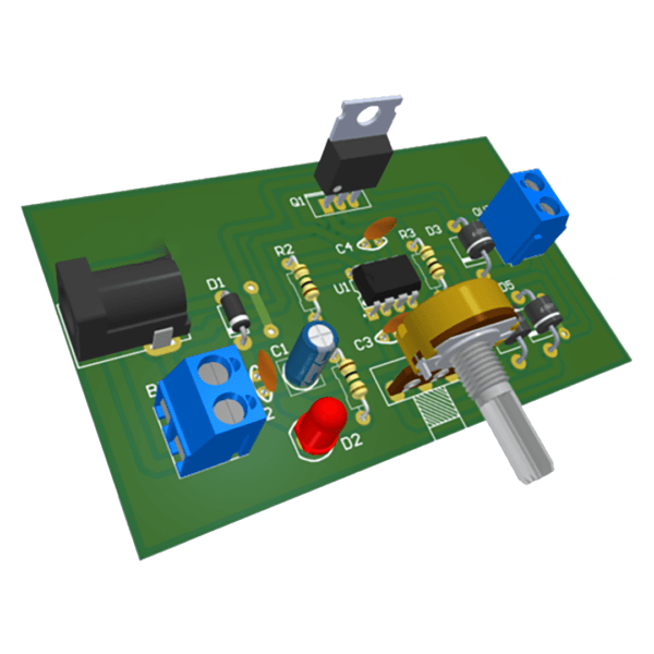 DC Dimmer Project with IC 555