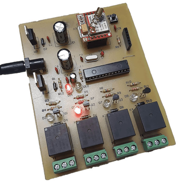 Control of Electrical Appliances with SMS by SIM800L Module