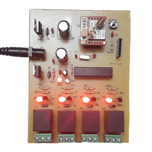 Control of Electrical Appliances with SMS by SIM800L Module