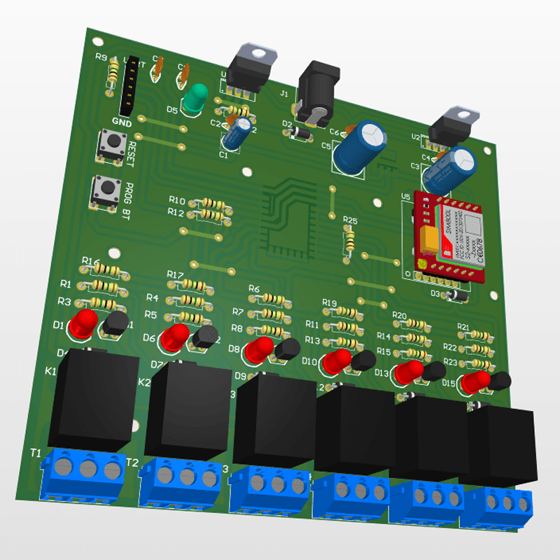 PCB design order with Altium Designer